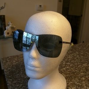 CHANEL Shield Runway Sunglasses 2747 Silver/Grey